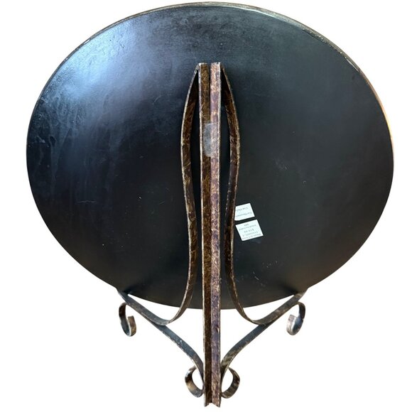 Decorative Fleur-De-Lis Plate Charger Mosaic VTG Home Decor Regency Display - Picture 2 of 11